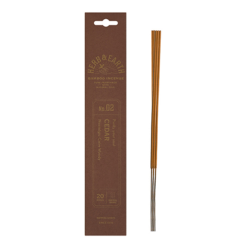 Bâton d’encens de bambou – Cedar